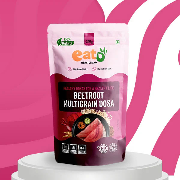 Beetroot Multigrain Dosa