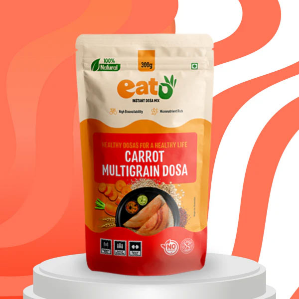 Carrot Multigrain Dosa